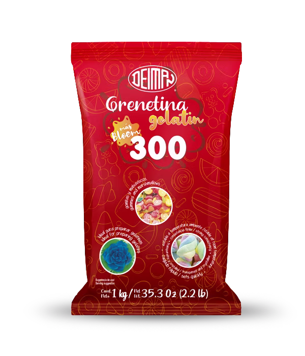 grenetina en polvo 300 bloom para repostería