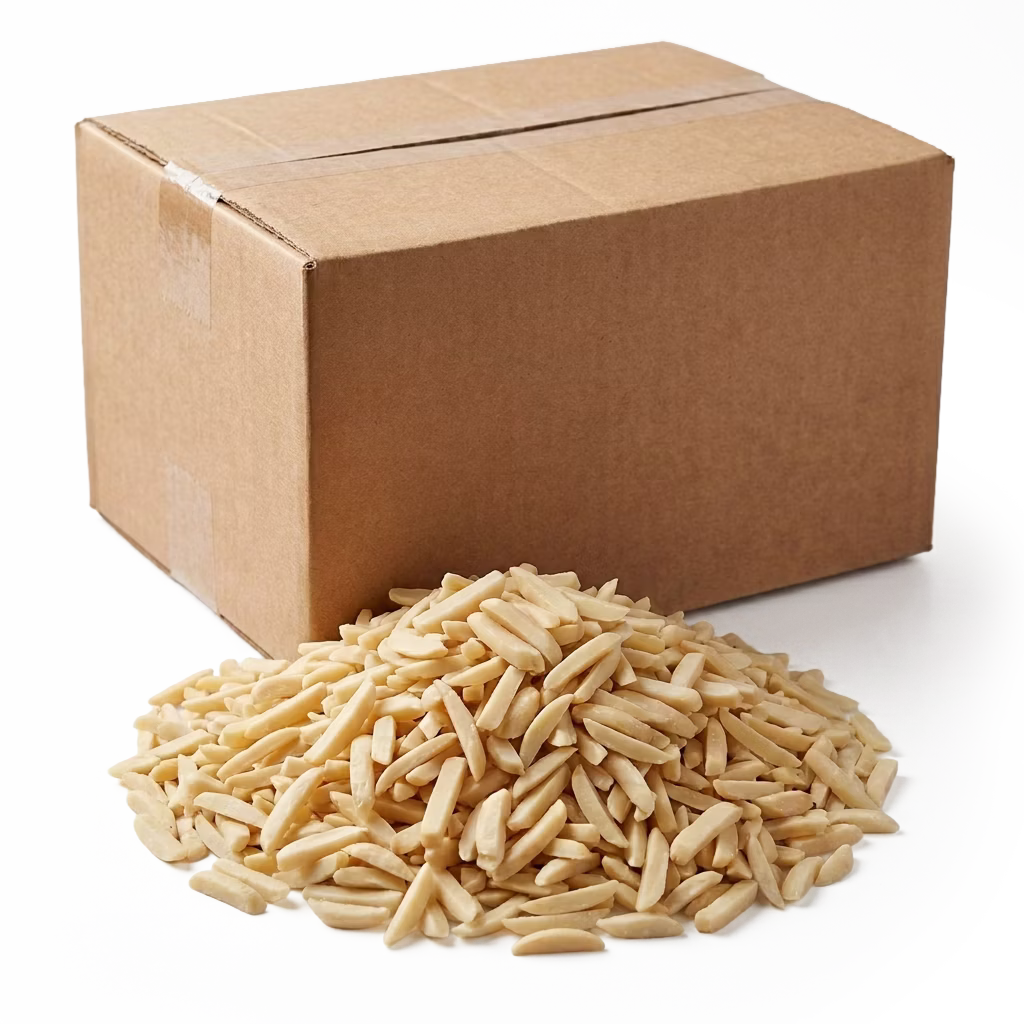Almendra Trozo Corte Francés NTD ideal para repostería y panadería. Aporta textura, sabor y una presentación premium en pasteles, panes y postres.