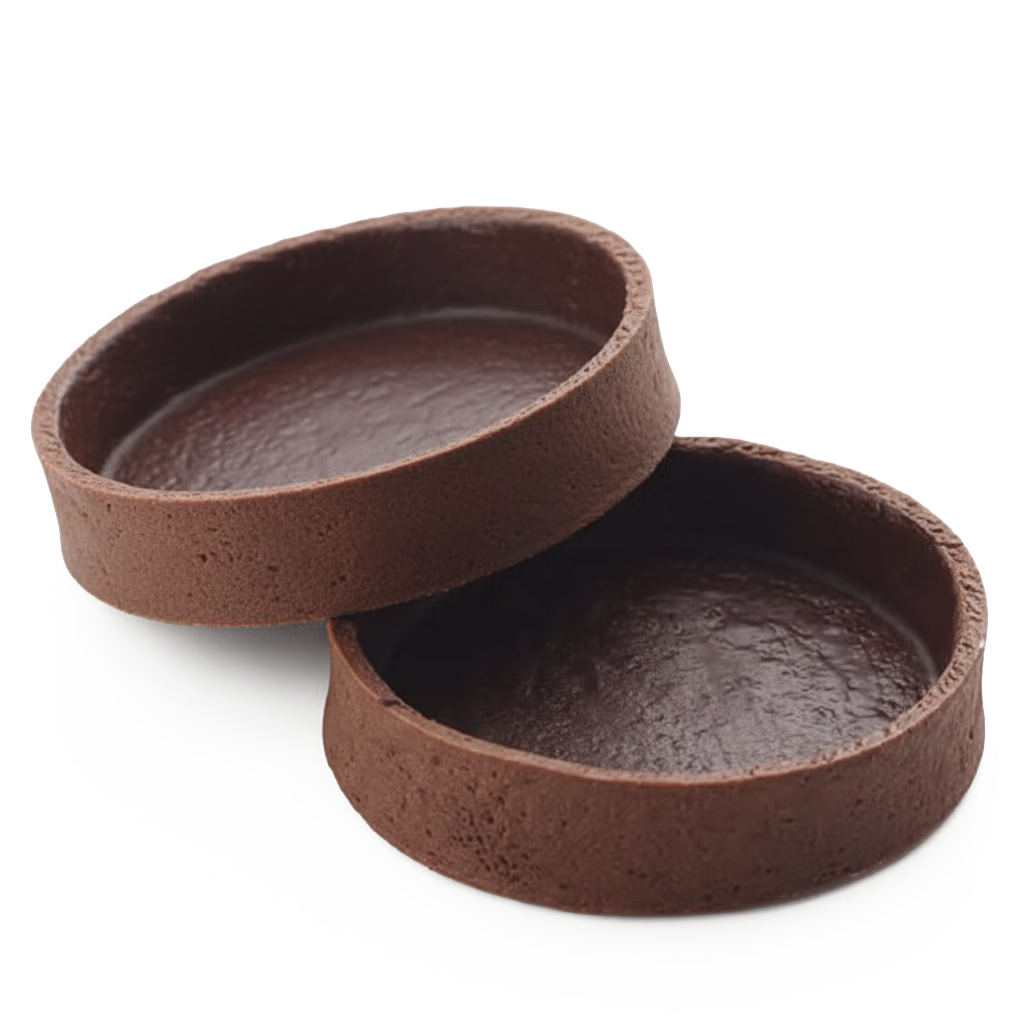 tartaleta chocolate 8cm redonda lisa repostería