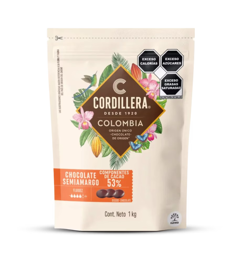 Cobertura semiamarga 53% Cordillera