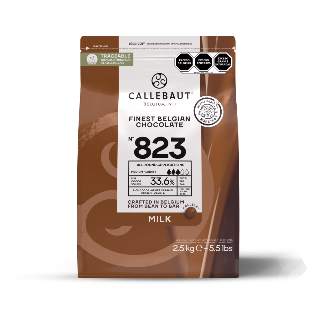 chocolate con leche 823 Callebaut repostería profesional