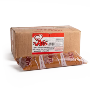 Crema Tipo Bavarian Cajeta