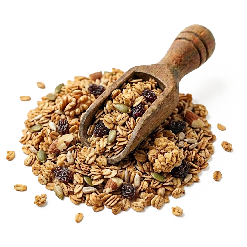 Granola tradicional NTD ideal para desayunos, repostería y toppings.