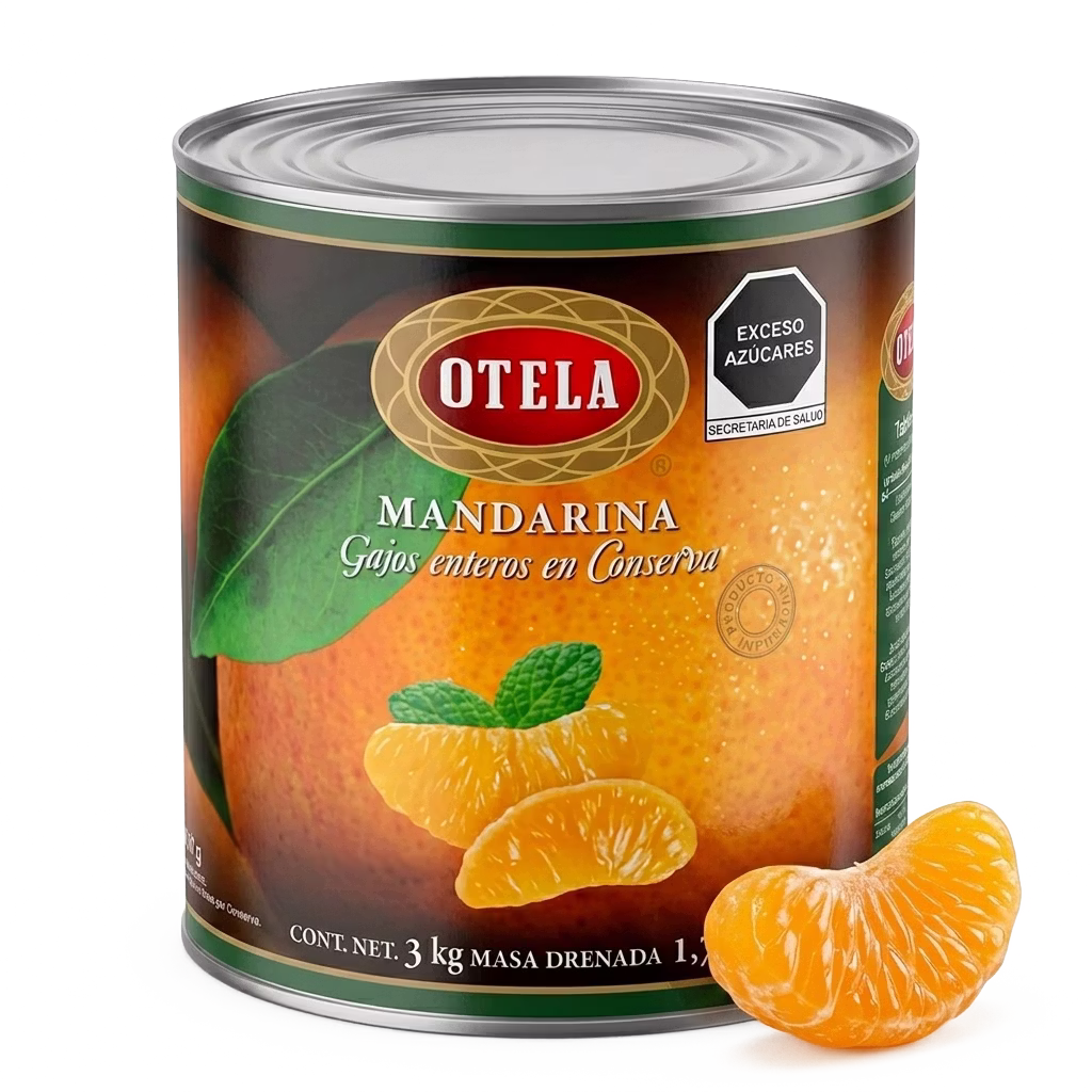 Mandarina en Gajos Enteros