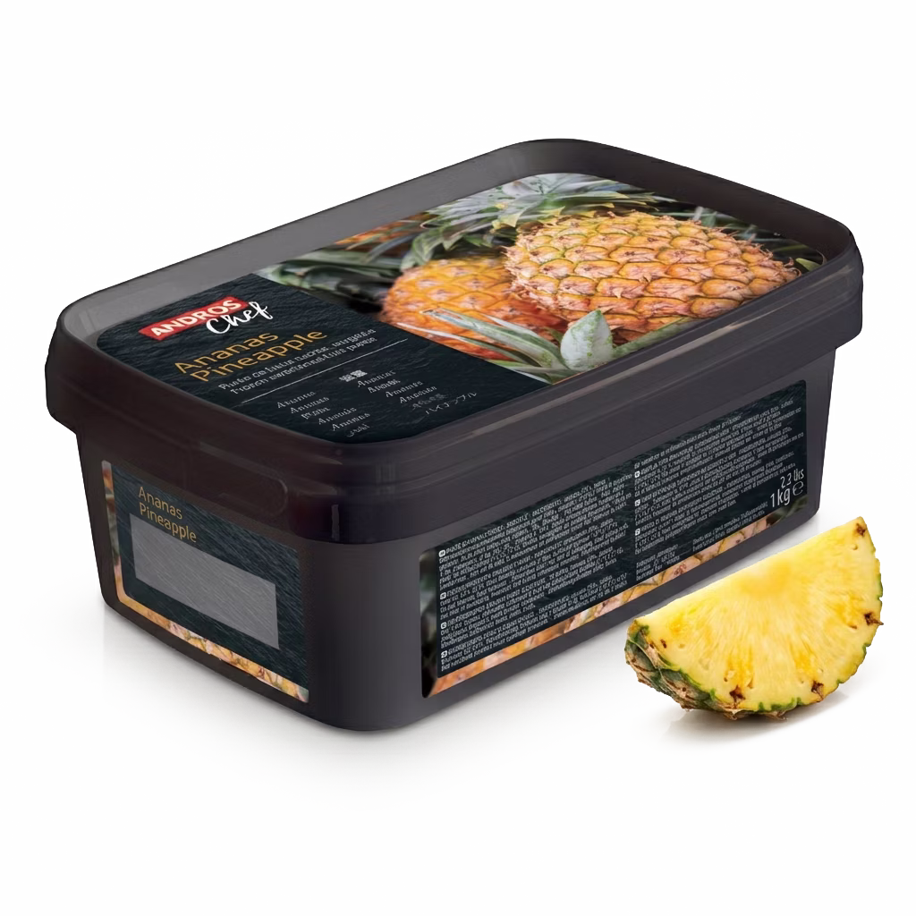Pure de Piña  90/10 Congelado
