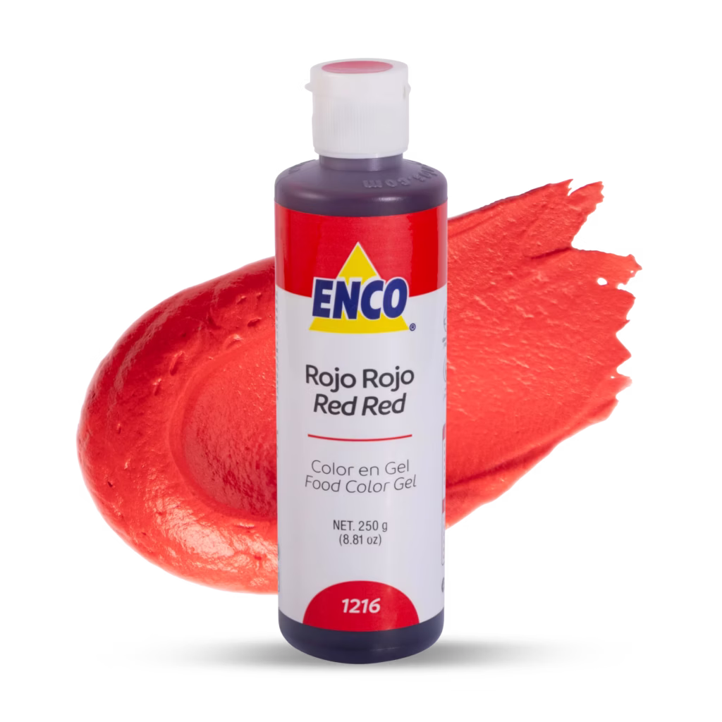 colorante rojo en gel para repostería