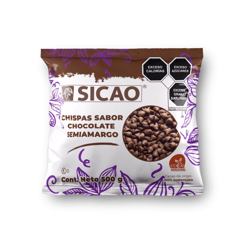 chispa sucedáneo chocolate Sicao semi amargo repostería