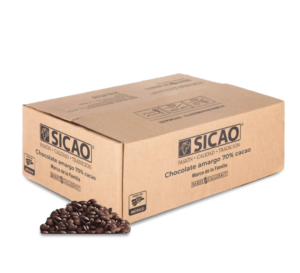 Chocolate amargo 70% Sicao