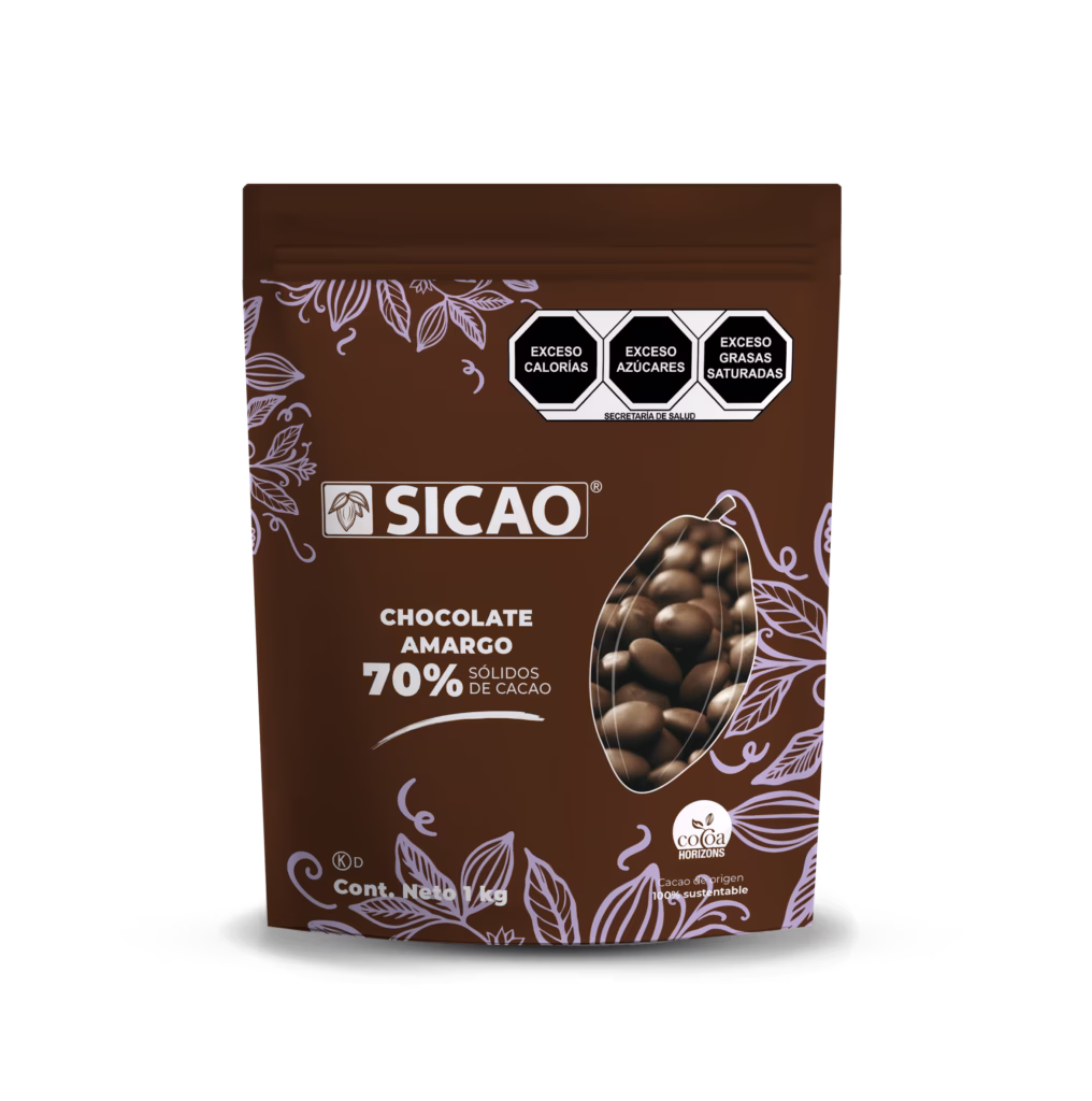chocolate amargo 70% Sicao repostería profesional