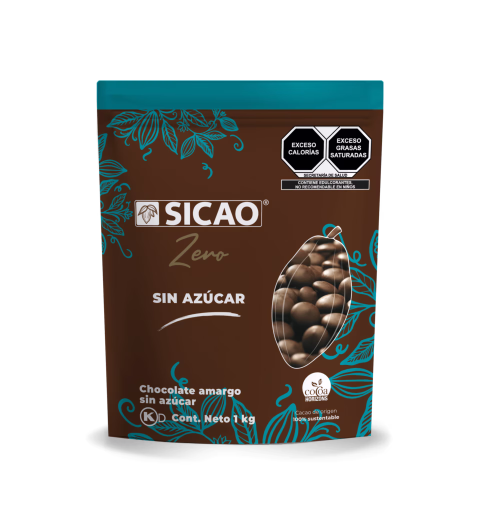 chocolate zero Sicao sin azúcar Callebaut repostería