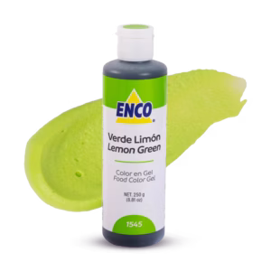 Color Verde Limón En Gel 1545