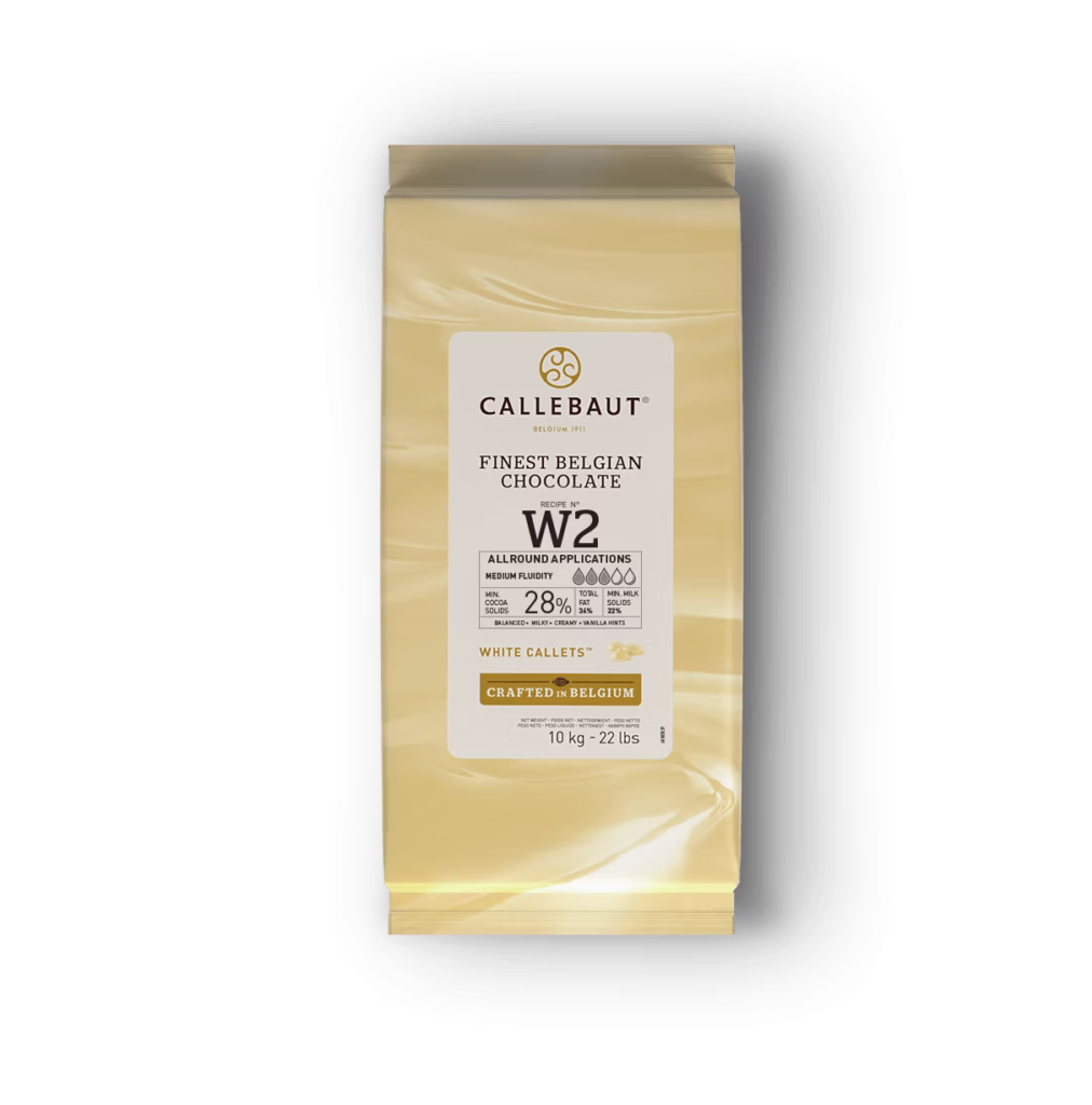 chocolate blanco W2 28% Callebaut cobertura repostería profesional