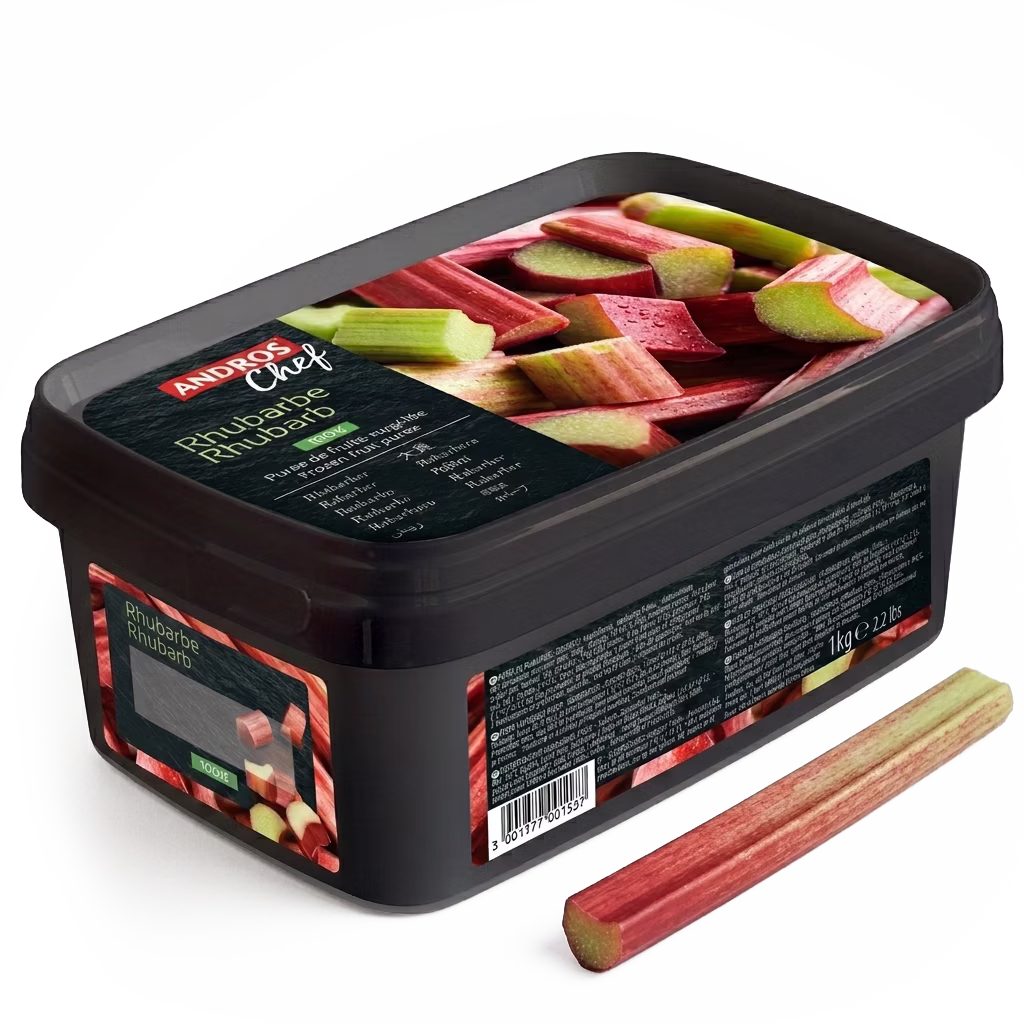 Pure de Ruibarbo  90/10 Congelado