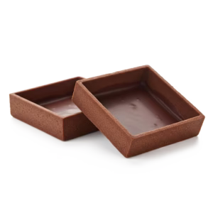 Tartaleta Chocolate Cuadrada 4 Cm