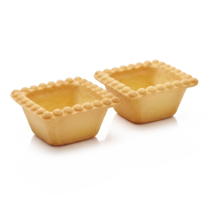 TARTALETA CUADRADA DULCE 4CM