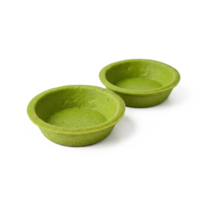 TARTALETA DULCE REDONDA VERDE 4CM
