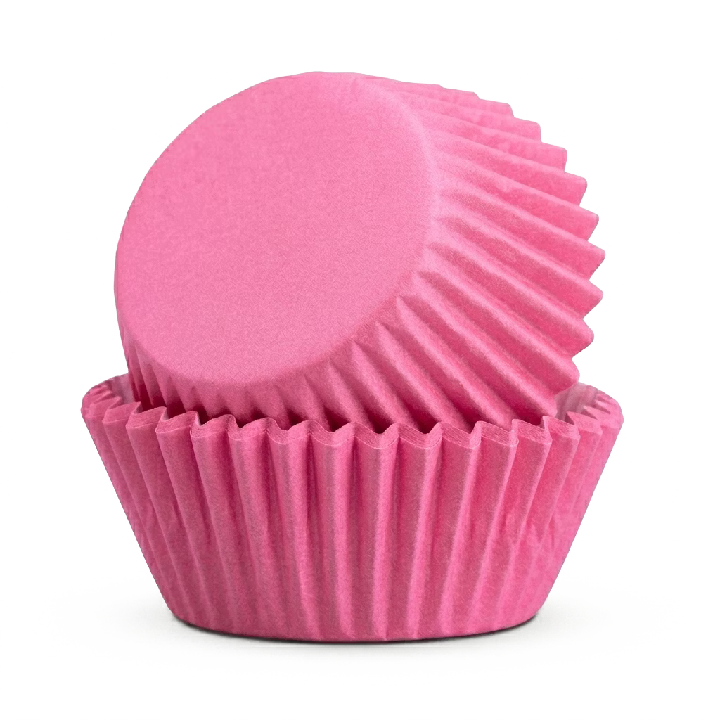 Capacillo #72 Rosado Corrufacil ideal para cupcakes, muffins y mantecadas. Resistente a la grasa, apto para horneo y con excelente presentación profesional.