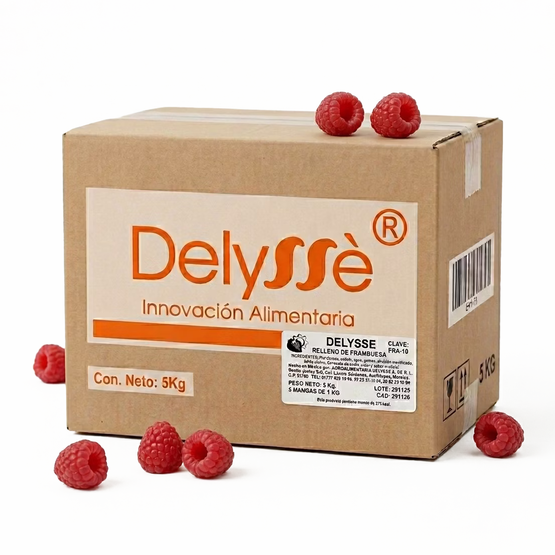 RELLENO DE FRAMBUEZA