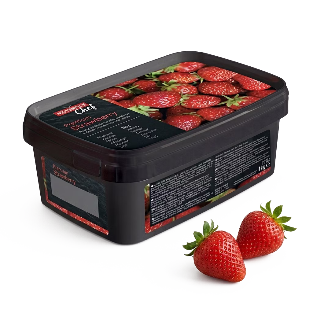 PURE DE FRESA 90/10 CONGELADO