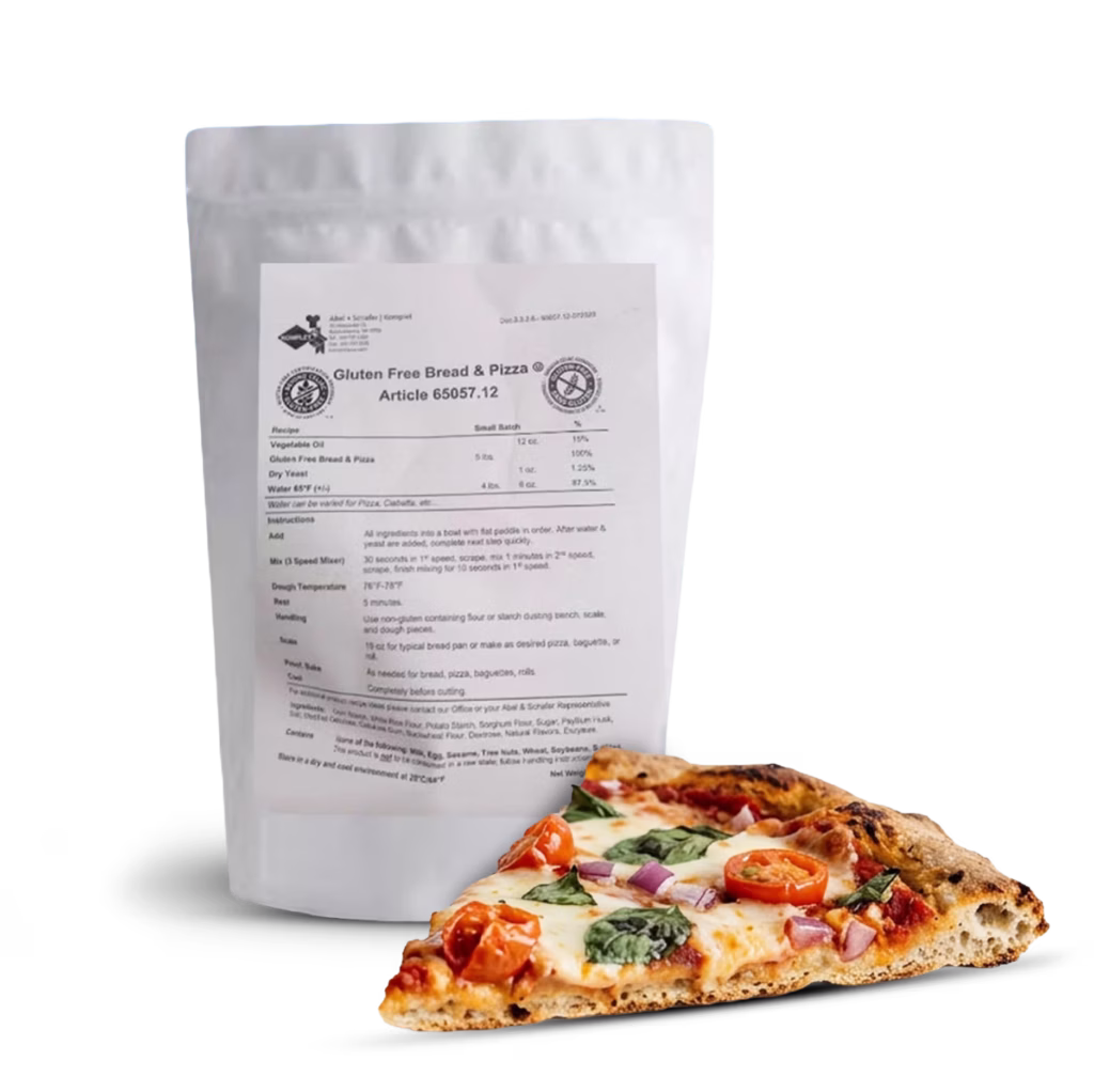 mezcla sin gluten pan pizza komplet