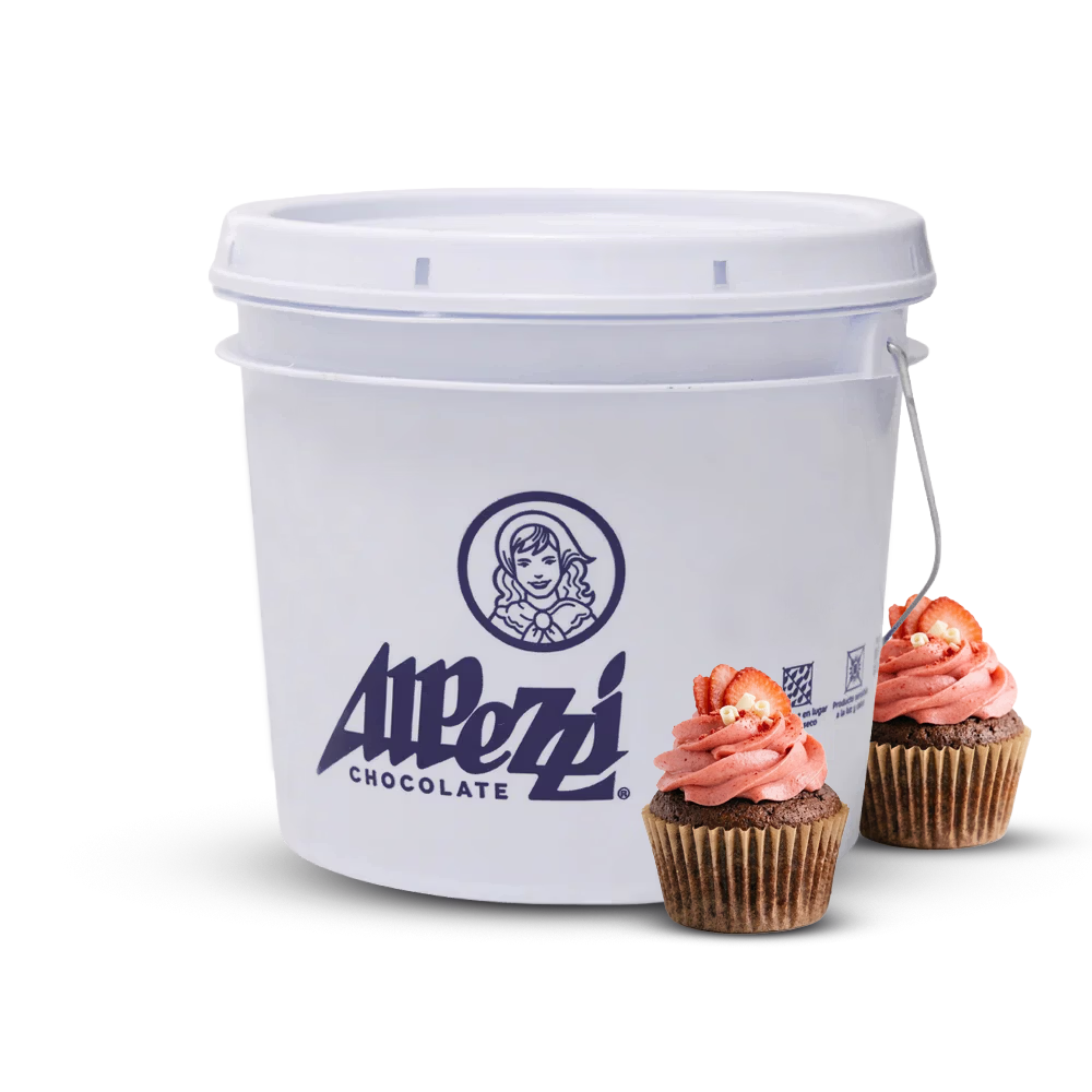 Icing fresa Alpezzi para decoración y cobertura de postres