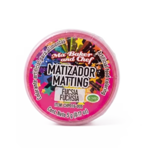 MATIZADOR EN POLVO MATE COLOR FUCSIA 5G