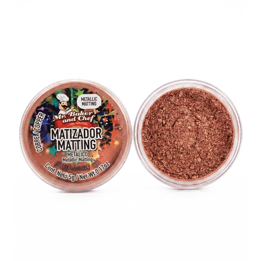 MATIZADOR COLOR COBRE EN POLVO