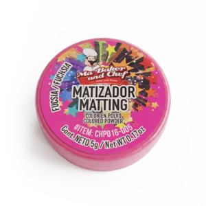 MATIZADOR EN POLVO MATE COLOR FUCSIA 5G