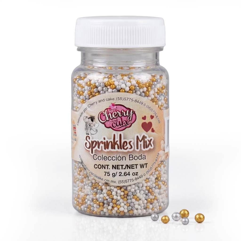 SPRINKLES MIX 75 GR BODA