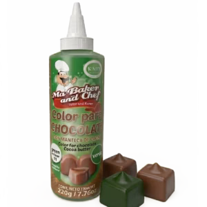 COLOR PARA CHOCOLATE EN MANTECA DE CACAO VERDE 220GR