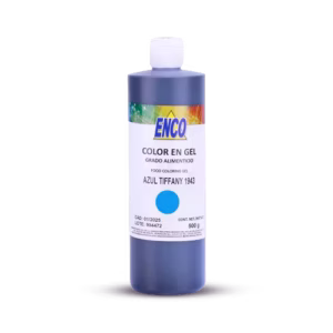 Color Azul Tiffany En Gel 500Gr