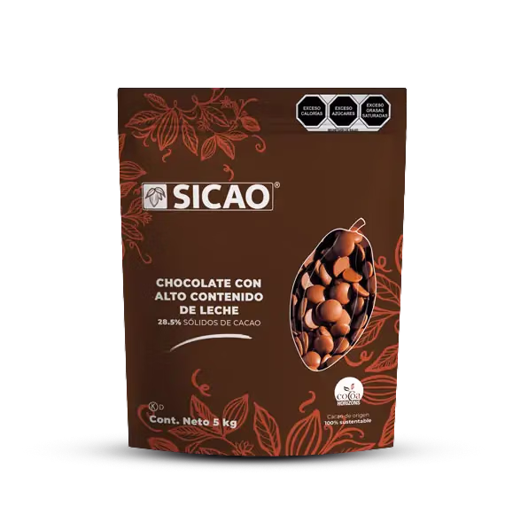 Chocolate con leche 28.5% Sicao