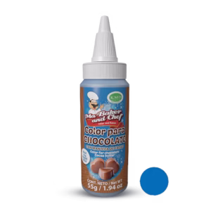 COLOR  PARA CHOCOLATE EN MANTECA DE CACAO AZUL