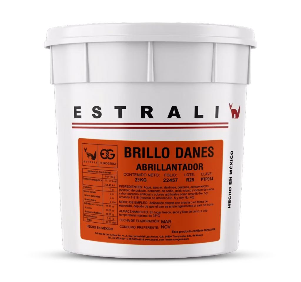 Brillo danés Estrali cubo 23 kg para panadería