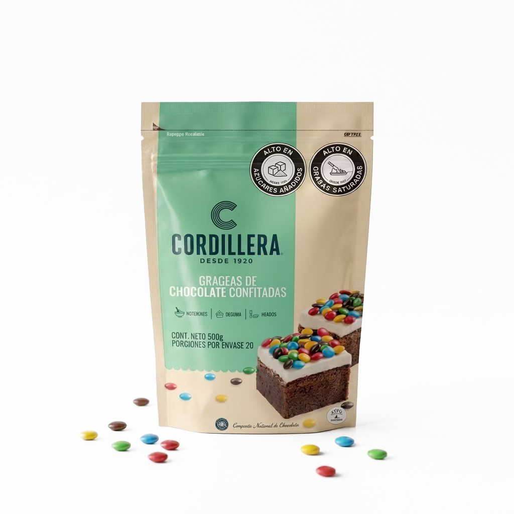 Perlas multicolor Cordillera para decoración de repostería