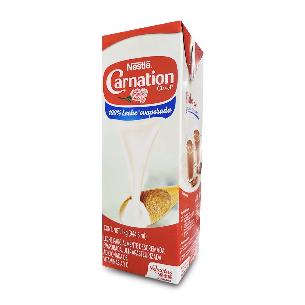 leche evaporada carnation nestle para repostería