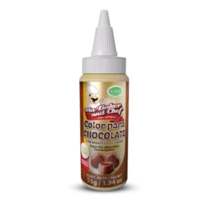 COLOR PARA CHOCOLATE METALICO ORO EN MANTECA DE CACAO