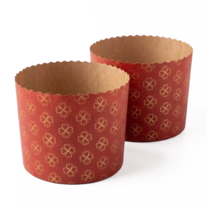 MOLDE PANETTONE ROJO