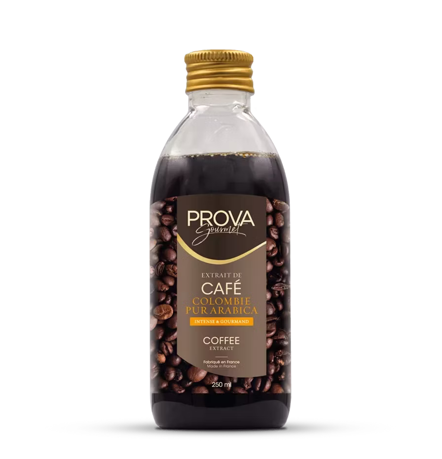 Saborizante de café Prova ideal para repostería y bebidas.