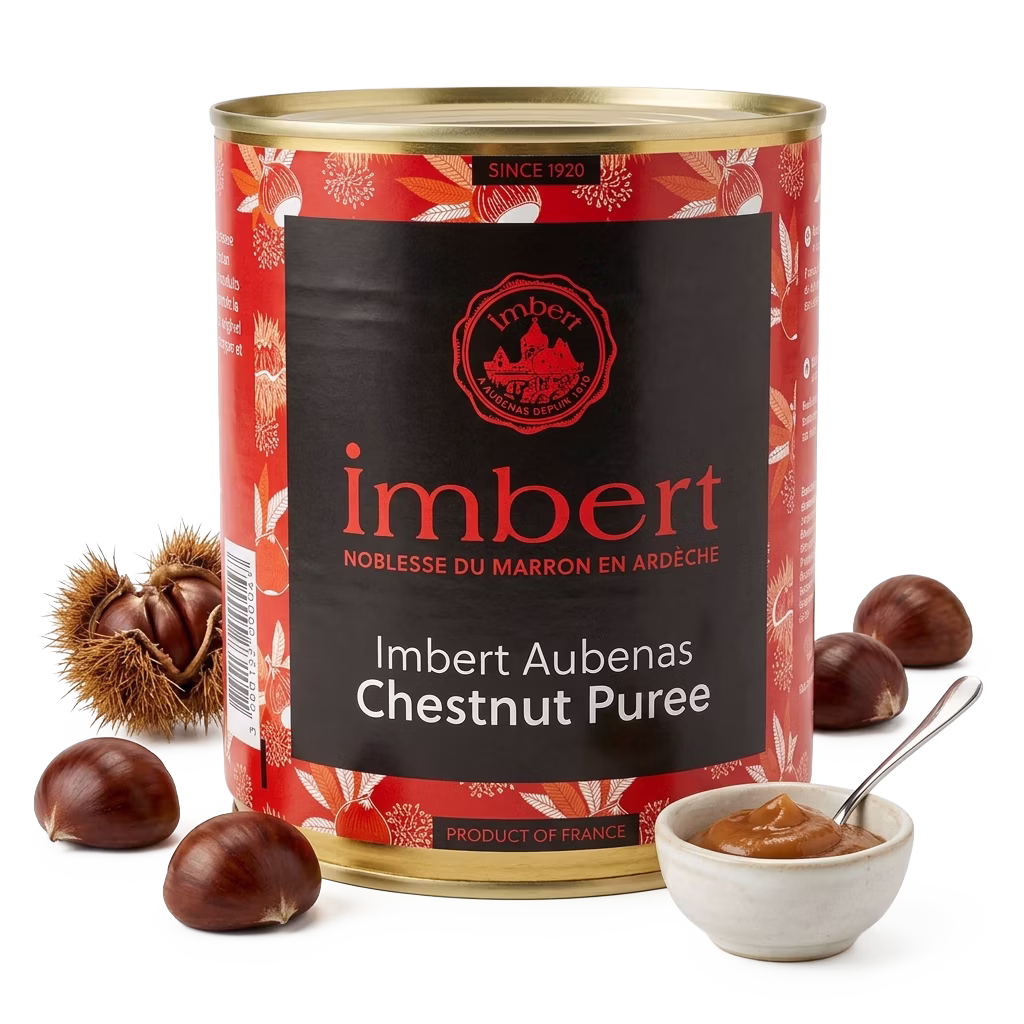 Puré de castañas Imbert para repostería