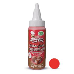 COLOR PARA CHOCOLATE EN MANTECA DE CACAO ROJO