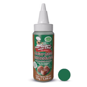 COLOR PARA CHOCOLATE EN MANTECA DE CACAO VERDE BOSQUE