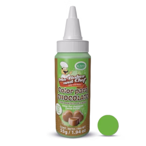COLOR PARA CHOCOLATE EN MANTECA DE CACAO VERDE HOJA