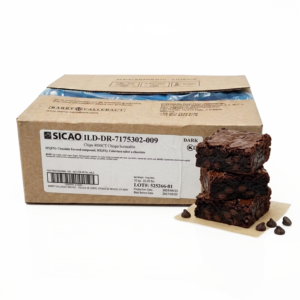 Chispa Horneable sabor chocolate 4000CTLB 10 Kg