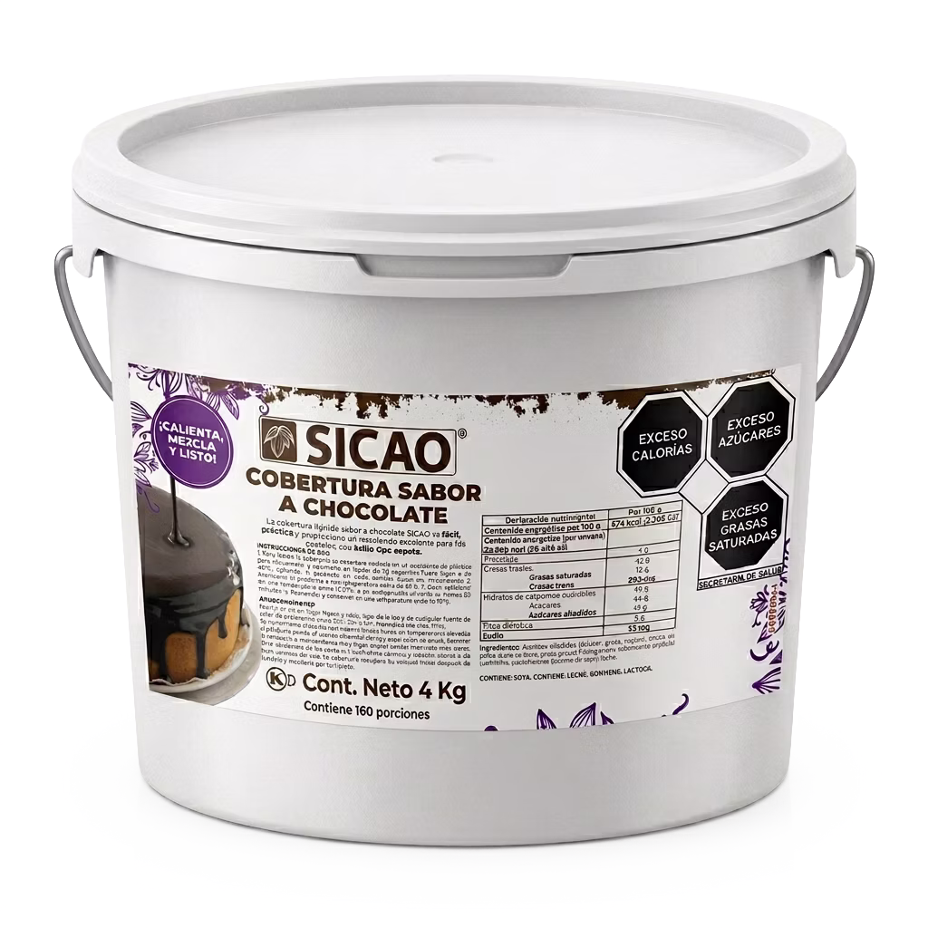 SICAO COBERTURA SABOR CHOCOLATE SEMIAMARGO